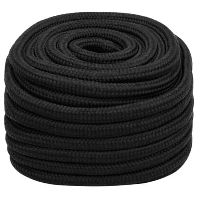 Boottouw 20 mm 100 m polypropeen zwart Boottouw 20 mm 100 m polypropeen zwart