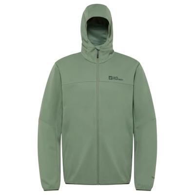 Jack wolfskin Feldberg Hoody Softshell Jas Heren Eucalyptus M