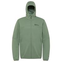 Jack wolfskin Feldberg Hoody Softshell Jas Heren Eucalyptus XL - thumbnail