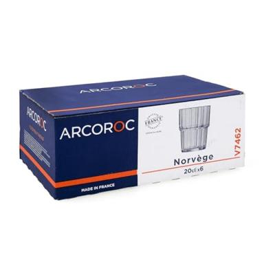 Arcoroc Tumbler Norvege - Gehard Glas - 200 ml - 6 stuks