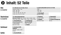 Connex Bit En Dopsleutelset 52-Delig - COXB365010 - thumbnail