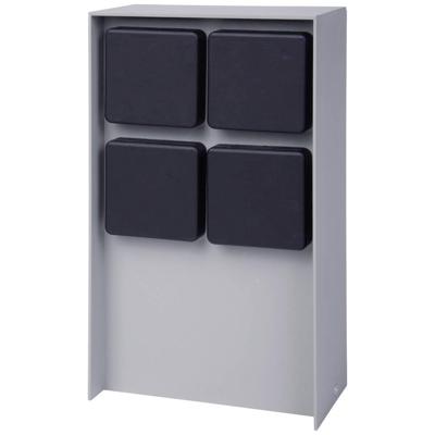 BOLD 11098 Buitenstopcontact 4-voudig Lichtgrijs Zonder kabel BOLD 11098 Buitenstopcontact 4-voudig Lichtgrijs Zonder kabel