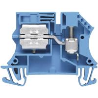 Weidmüller 1019000000-1 Nulgeleiderklem Schroeven Blauw 1 stuk(s) - thumbnail