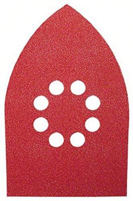 Bosch Accessories 2609256A74 Multi-schuurpapier Met klittenband, Geperforeerd Korrelgrootte (num) 60 (l x b) 170 mm x 100 mm 5 stuk(s)
