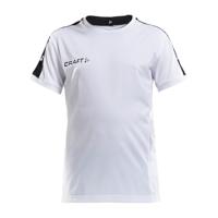 Craft 1905636 Progress Practise Tee JR - White/Black - 146/152 - thumbnail