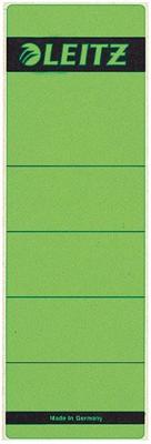 Leitz rugetiketten, zelfklevend, ft 6,1 x 19,1 cm, pak van 10 stuks, groen