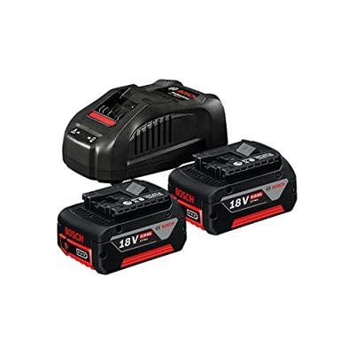 Bosch Professional Starterset 2x GBA 18V Accu 5.0Ah AMPShare + Snellader GAL 1880 CV - 1600A00B8J - thumbnail