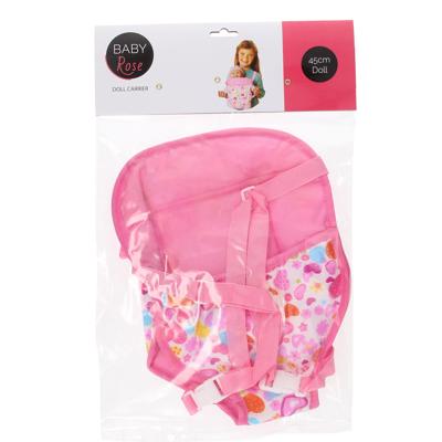 Baby Rose poppendraagzak