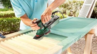 Bosch Groen PSM 200 AES Multischuurmachine | 2 in 1 - 06033B6000