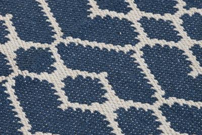 Tapijt DKD Home Decor Blauw Wit Arabisch (120 x 180 x 1 cm)