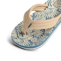 REEF Ahi Slipper Kinderen Blue Tan/Palm 5 - thumbnail
