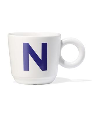 HEMA Mok 280ml Letter N