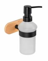 Wenko Turbo-Loc badkamer accessoires Orea Bamboo (Zeepdispenser) - thumbnail