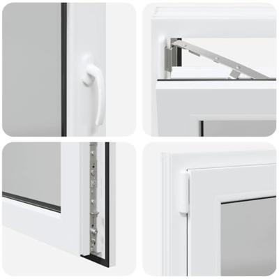 Kelderraam RISOR 110x50 cm draaikiep-draai DIN rechts wit