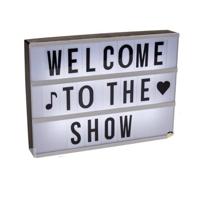 Letterbord met Licht - Cinema LightBox - thumbnail