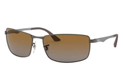 Ray-Ban RB3498 zonnebril Rechthoekig Ray-Ban RB3498 zonnebril Rechthoekig
