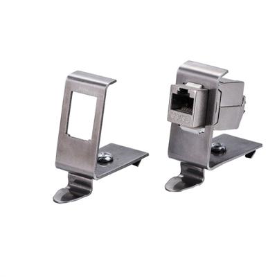 ROLINE DIN-rail adapter, leeg, voor 1 keystone