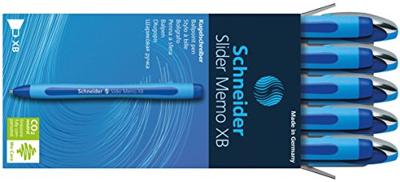 Schneider Schreibgeräte Slider Memo XB 150203 Balpen 0.5 mm Kleur inkt: Blauw 1 stuk(s) - thumbnail