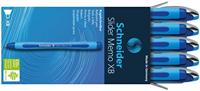 Schneider balpen Slider Memo, extra breed, blauw - thumbnail
