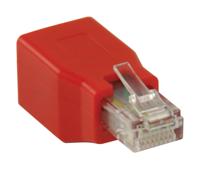 Valueline VLCB89251R Netwerkadapter Rj45 Male - Rj45 Female Rood - thumbnail