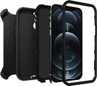 Otterbox Defender Backcover Apple iPhone 12, iPhone 12 Pro Zwart - thumbnail