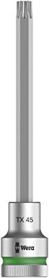 Wera 8767 C HF TORX® TORX® Zyklop Bit/dop-combinatie met 1/2" Aandrijving met Vasthoudfunctie , TX 45 x 140 mm - 1 stuk(s) - 05003855001 Wera 8767 C HF TORX® TORX® Zyklop Bit/dop-combinatie met 1/2" Aandrijving met Vasthoudfunctie , TX 45 x 140 mm - 1 stuk(s) - 05003855001