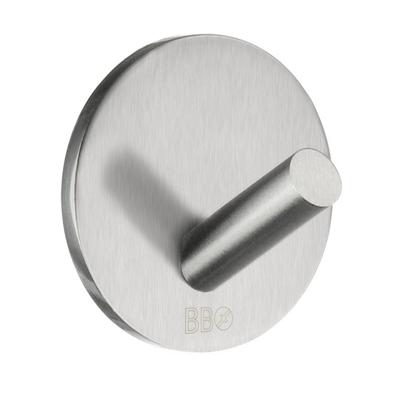 Smedbo Beslagsboden Handdoekhouder - 3x3x2.2cm - zelfklevend - RVS Geborsteld Edelstaal B1080/4 Smedbo Beslagsboden Handdoekhouder - 3x3x2.2cm - zelfklevend - RVS Geborsteld Edelstaal B1080/4