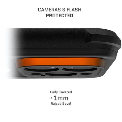 Ghostek Nautical Waterproof MagSafe Case + Belt Swivel Holster Apple iPhone 16 Pro Max Black