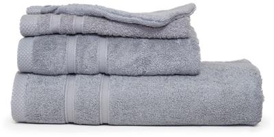 The One Towelling TH1200 Bamboo Guest Towel - Light Grey - 30 x 50 cm