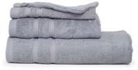 The One Towelling TH1200 Bamboo Guest Towel - Light Grey - 30 x 50 cm - thumbnail