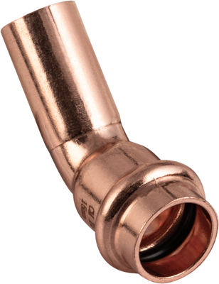 Cornat Perskoppeling Boog 45Gr 15Mm Mv - T650315B Cornat Perskoppeling Boog 45Gr 15Mm Mv - T650315B