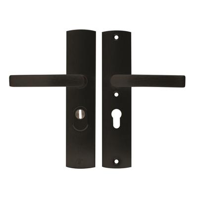 VH-beslag Curve Kr/Kr Blok PC55 Zwart 38-54mm