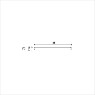 ami krukquickstift 8x115mm