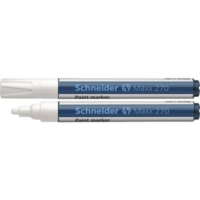 Schneider Schreibgeräte Maxx 270 127049 Lakmarker Wit 1 mm, 3 mm Schneider Schreibgeräte Maxx 270 127049 Lakmarker Wit 1 mm, 3 mm