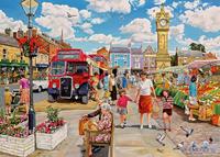 Gibsons Puzzel Clocktower Market 1000 Stukjes - thumbnail