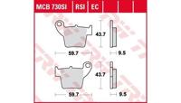 TRW remblokken "mcb 730 brake pad mcb 730 ec organic - thumbnail