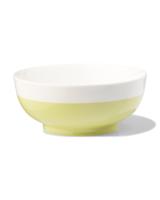 HEMA Schaal Ø15cm Tafelgenoten New Bone Wit Met Lichtgroen (lichtgroen) - thumbnail