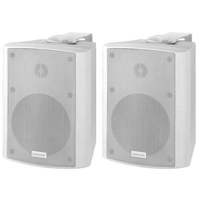 Monacor MKA-50SET/WS 2-weg opbouwluidsprekerset 10 W 1 paar