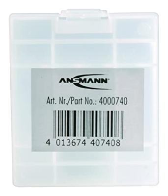 Ansmann Box 4 Batterijbox Aantal cellen: 4 AAA (potlood), AA (penlite) (l x b x h) 67 x 55 x 22 mm