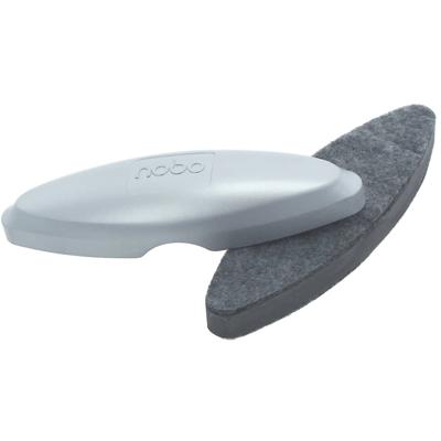 Glasbordwisser Nobo zilver