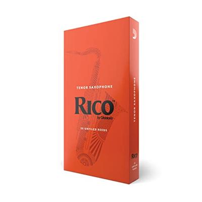 D'Addario Woodwinds RKA2535 Rico Tenorsaxofoonriet, sterkte 3.5, 25-pack, Unfiled D'Addario Woodwinds RKA2535 Rico Tenorsaxofoonriet, sterkte 3.5, 25-pack, Unfiled