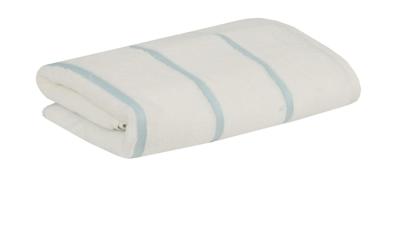 Carl Ross Carl Ross Saunahanddoek 18300 Offwhite/Ocean Blue 70x200
