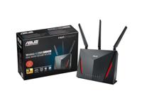 RT-AC86U - Draadloze router - 4-poorts switch - GigE - 802.11a/b/g/n/ac - Dual Band - thumbnail