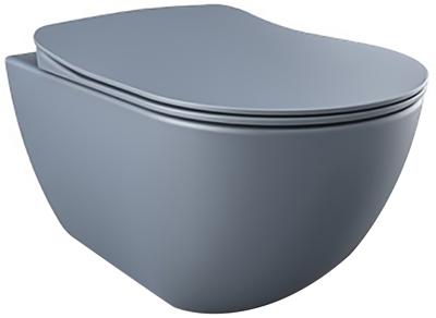 Wandcloset Creavit Freedom Met RVS Sproeier Mat Basalt Creavit