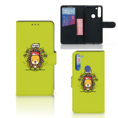 Motorola Moto G8 Leuk Hoesje Doggy Biscuit