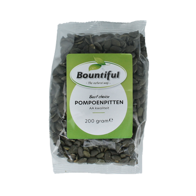 Pompoenpitten klasse AA 200 Gram Pompoenpitten klasse AA 200 Gram