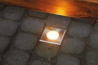 Heitronic Potsdam 36853 Vloerinbouwlamp LED 7 W Zilver - thumbnail