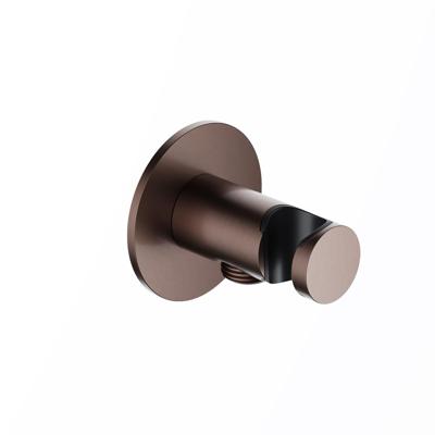 Hotbath Wandsteun Met uitlaat Ace Geborsteld Koper PVD