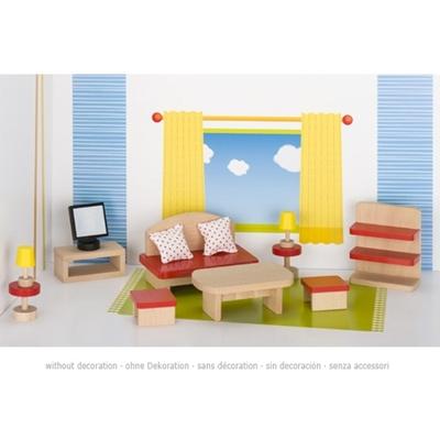 Goki poppenmeubels woonkamer