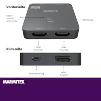 Connect 720 - HDMI switch 8K 60Hz - 4K 120Hz - HDMI 2.1 - 2 in / 1 uit - thumbnail